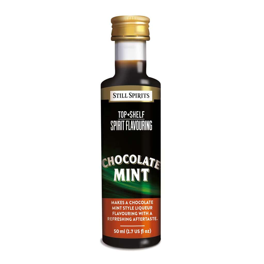 Top Shelf Chocolate Mint Top Shelf Chocolate Mint spirit flavouring bottle