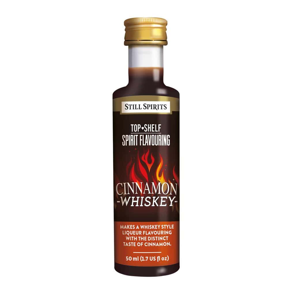 Top Shelf Cinnamon Whiskey Liqueur Still Spirits Top Shelf Cinnamon Whiskey Liqueur 50ml bottle