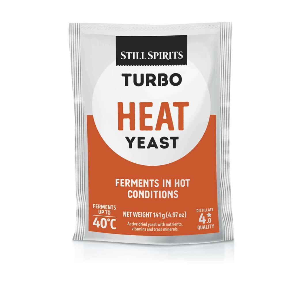 Still Spirits Heat Turbo Yeast - 138g Still Spirits Heat Turbo Yeast sachet