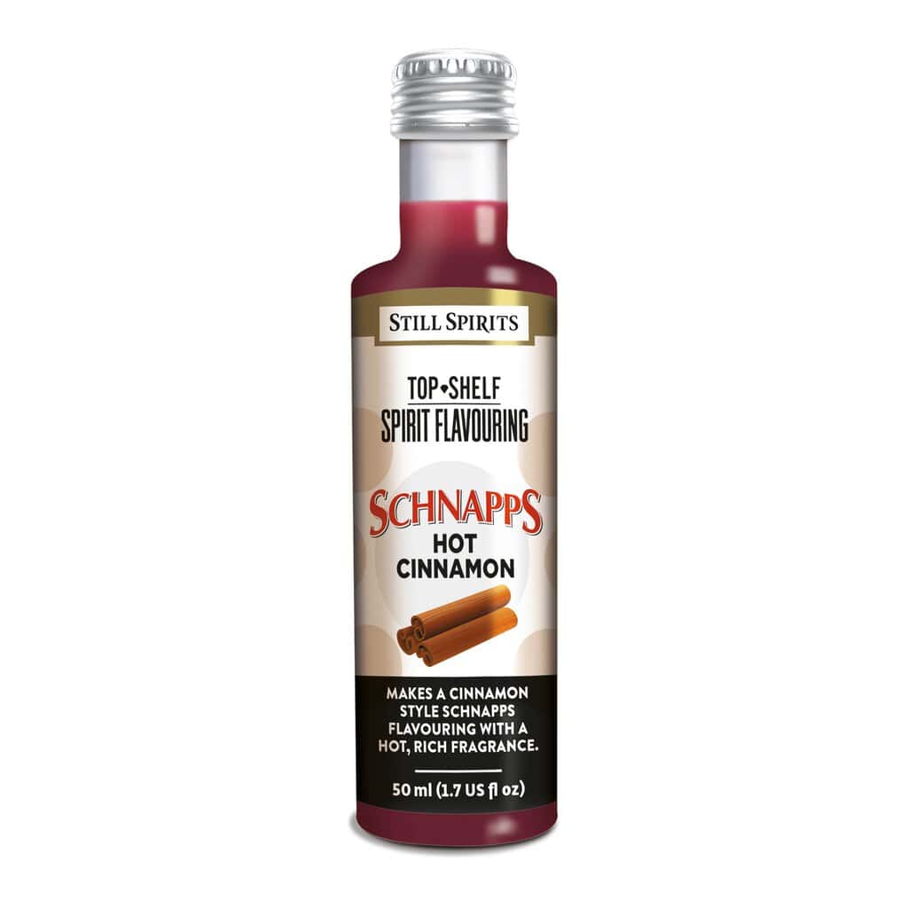 Top Shelf Hot Cinnamon Schnapps Still Spirits Top Shelf Hot Cinnamon Schnapps essence