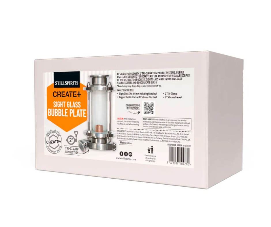 Still Spirits Create+ Sight Glass Bubble Plate Still Spirits Create+ Sight Glass Bubble Plate - Image 2