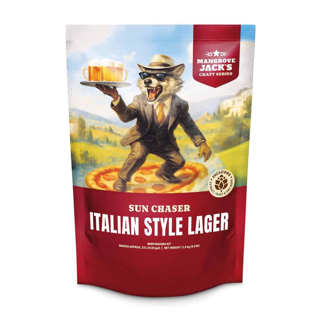 Mangrove Jack's Craft Series Italian Style Lager 2.2kg Mangrove Jack's Craft Series Italian Style Lager 2.2kg