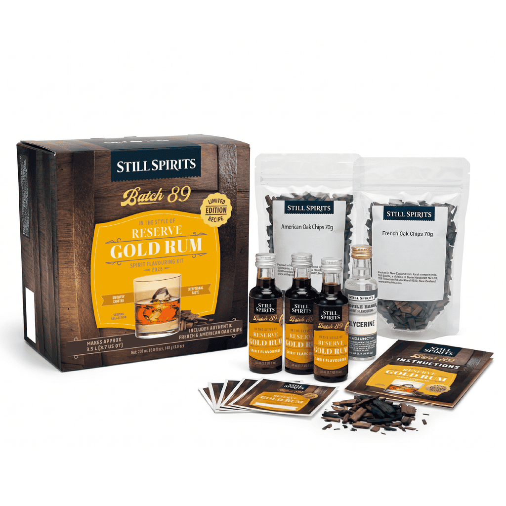 Still Spirits Batch 89 Limited Edition Reserve Gold Rum Kit Still Spirits Batch 89 Limited Edition Reserve Gold Rum Kit
