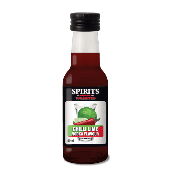 Spirits Unlimited Chilli Lime Fruit Vodka Spirits Unlimited Chilli Lime Fruit Vodka 50ml bottle