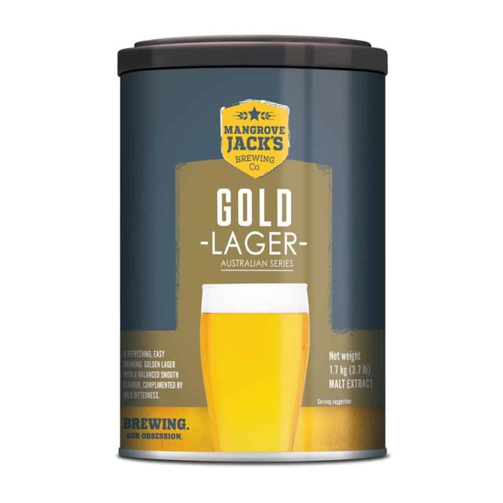 Mangrove Jacks Australian Classic Gold Lager Home Brew Supplies NZ