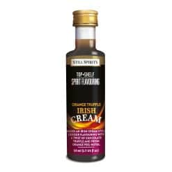 Top Shelf Orange Truffle Irish Cream spirit flavouring bottle
