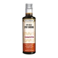 Still Spirits Top Shelf Amaretto flavouring bottle