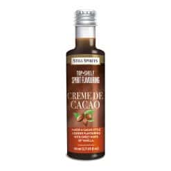 Top Shelf Creme de Cacao liqueur flavouring 50ml