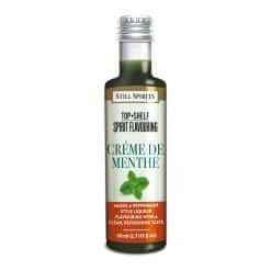 Still Spirits Top Shelf Crème de Menthe flavouring bottle