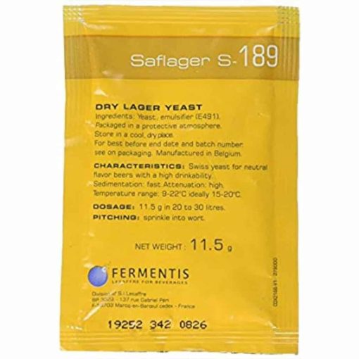 Saflager S-189 Yeast