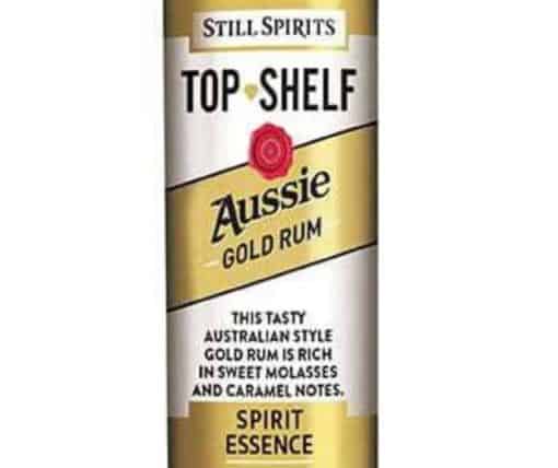 Top Shelf Aussie Gold Rum