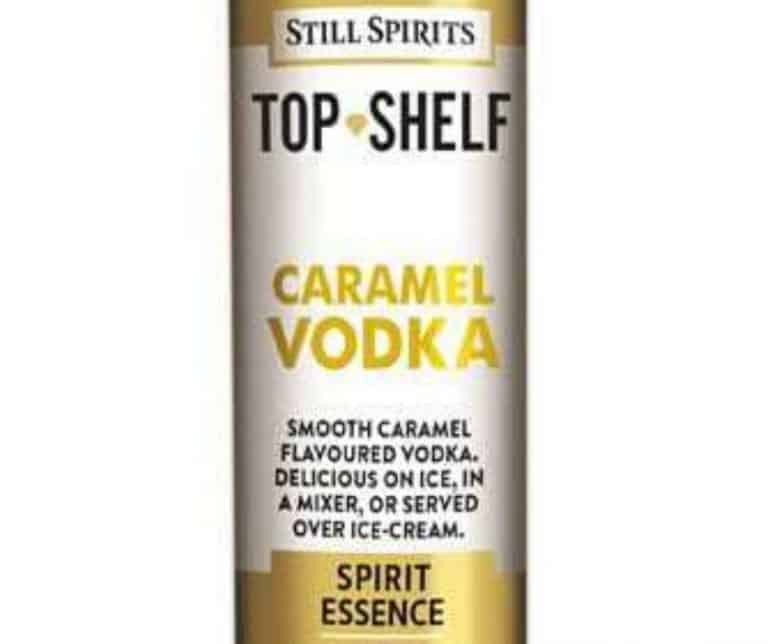 Top Shelf Caramel Vodka Home Brew Supplies NZ (Loyalty Savings)
