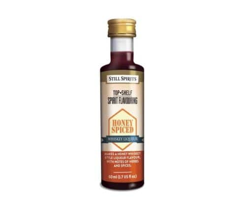 Top Shelf Honey Spiced Whiskey Liqueur