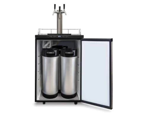 3 Tap Kegerator With Kegs