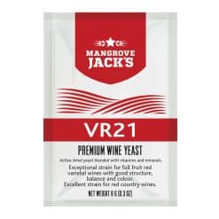 Mangrove Jack's VR21 Wine Yeast 8g