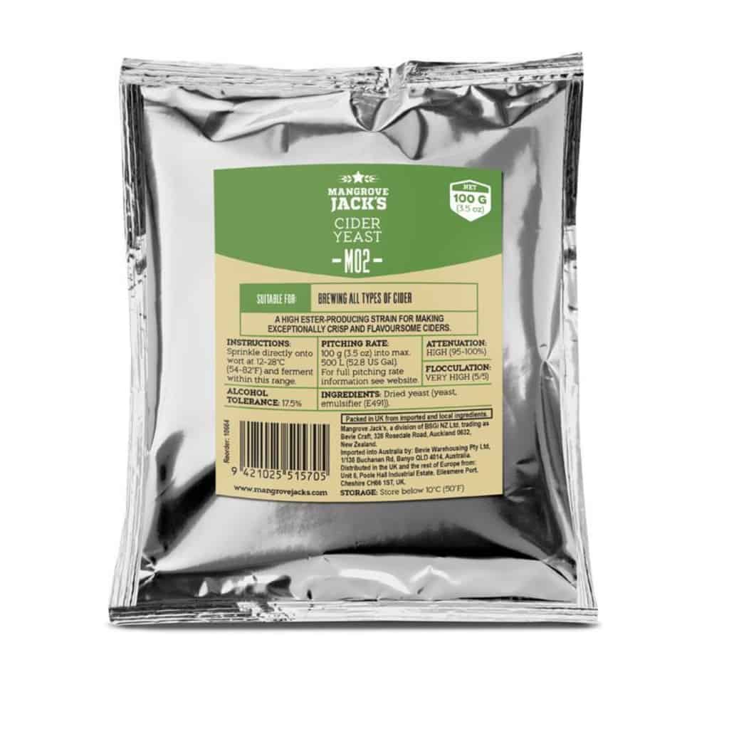 Cider M02 Yeast 100g Home Brew Supplies NZ (Loyalty Savings)