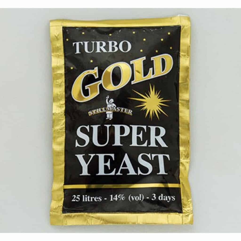 Turbo Gold Yeast Home Brew Spirits NZ (Loyalty Savings)
