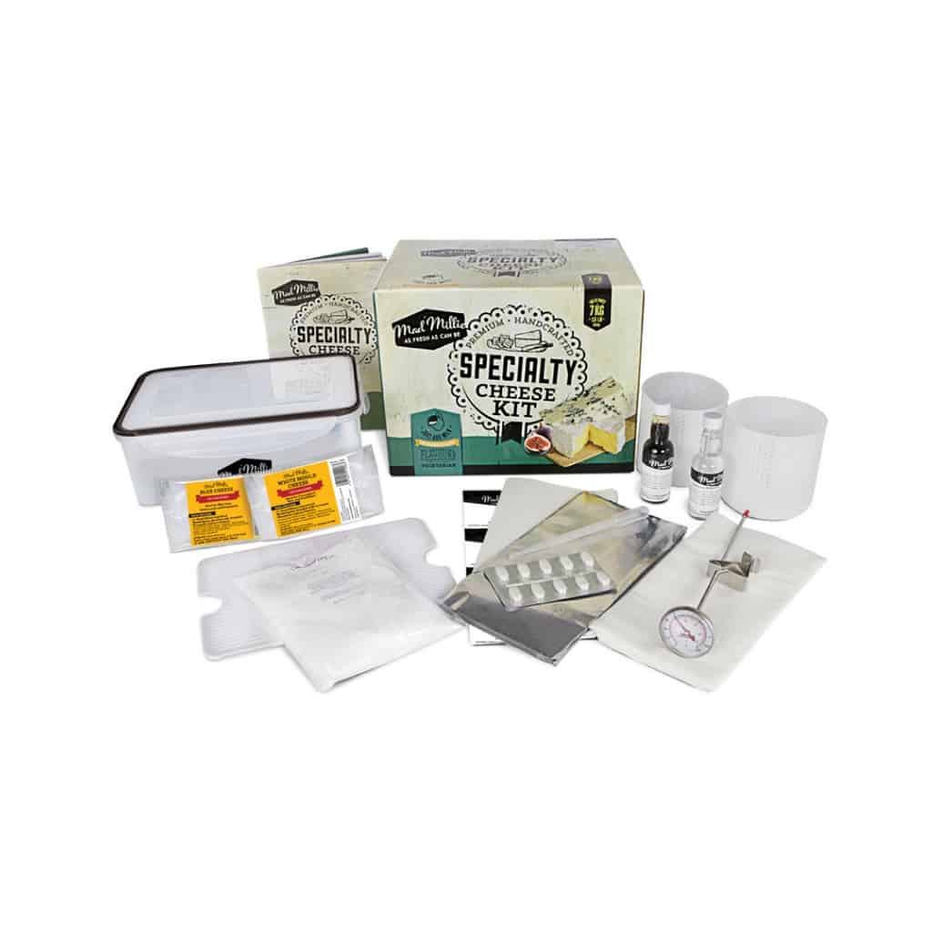 Mad Millie Specialty Cheese Kit Cheese Making (Loyalty Savings)