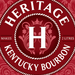 Heritage Kentucky Bourbon 125ml flavouring label