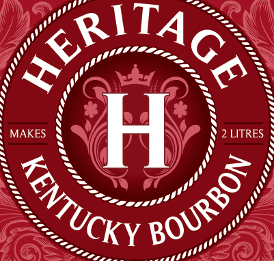 Heritage Kentucky Bourbon Heritage Kentucky Bourbon 125ml flavouring label