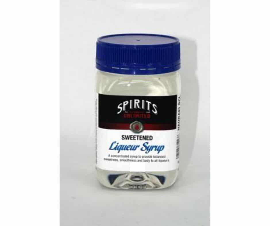 Liqueur Syrup Sweetened 300ml Home Brew Spirits NZ (Loyalty Savings)