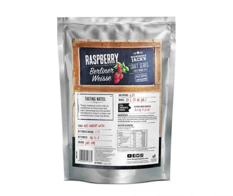 Mangrove Jacks Craft Series Raspberry Berliner Weisse Home Brew