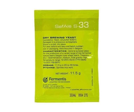 SafAle S-33 Yeast