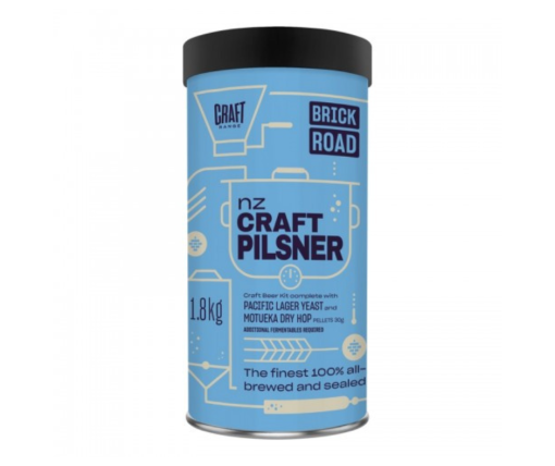 Brick Road NZ Craft Pilsner
