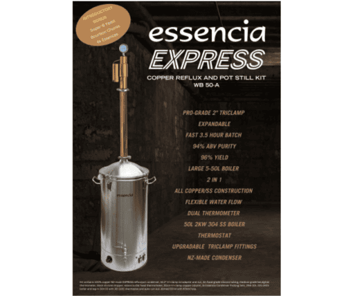 Essencia Express Copper Reflux & Pot Still - 50L