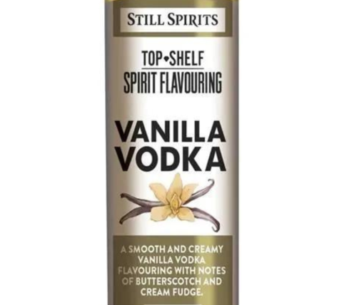 Top Shelf Vanilla Vodka
