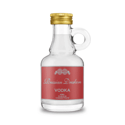 Gold Medal Russian Drakon Vodka 40ml bottle