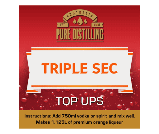 Pure Distilling Triple Sec Top Ups