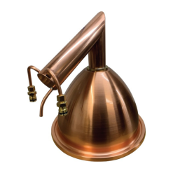 Pure Distilling Alembic Copper Dome & Condenser