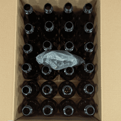 Reusable amber 500ml PET bottle