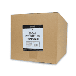 Handcraft Supplies 500ml PET Bottles x 24