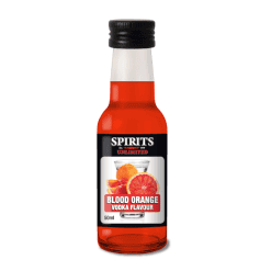 Spirits Unlimited Blood Orange Fruit Vodka 50ml bottle