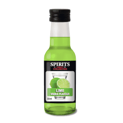 Spirits Unlimited Lime Fruit Vodka 50ml bottle