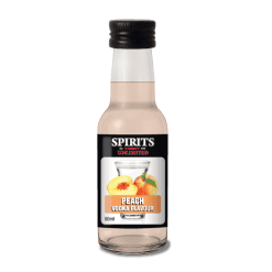 Spirits Unlimited Peach Fruit Vodka 50ml bottle