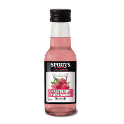 Spirits Unlimited Raspberry Fruit Vodka 50ml bottle